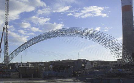 舟山大型网架结构